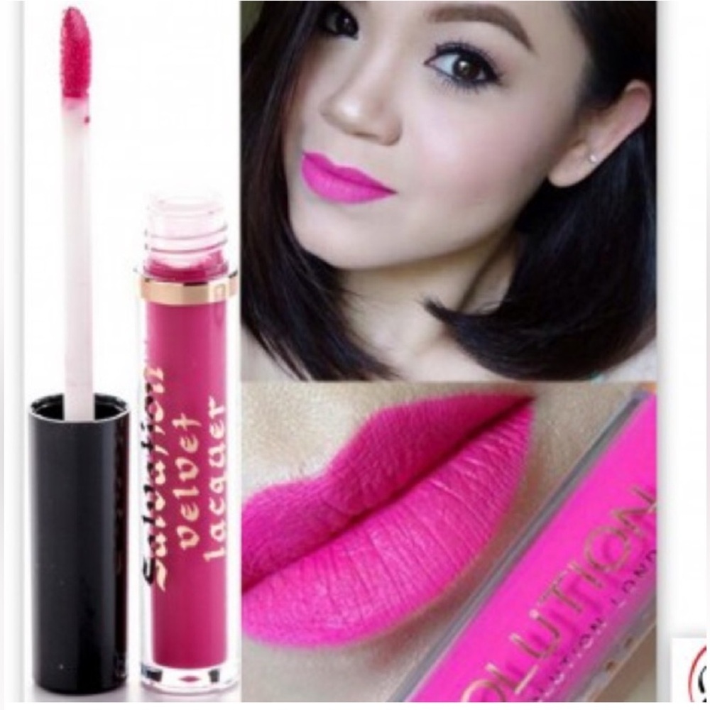Makeup Revolution Salvation Velvet Lip Lacquer – “You Took My Love” (Pink, 2 ml)